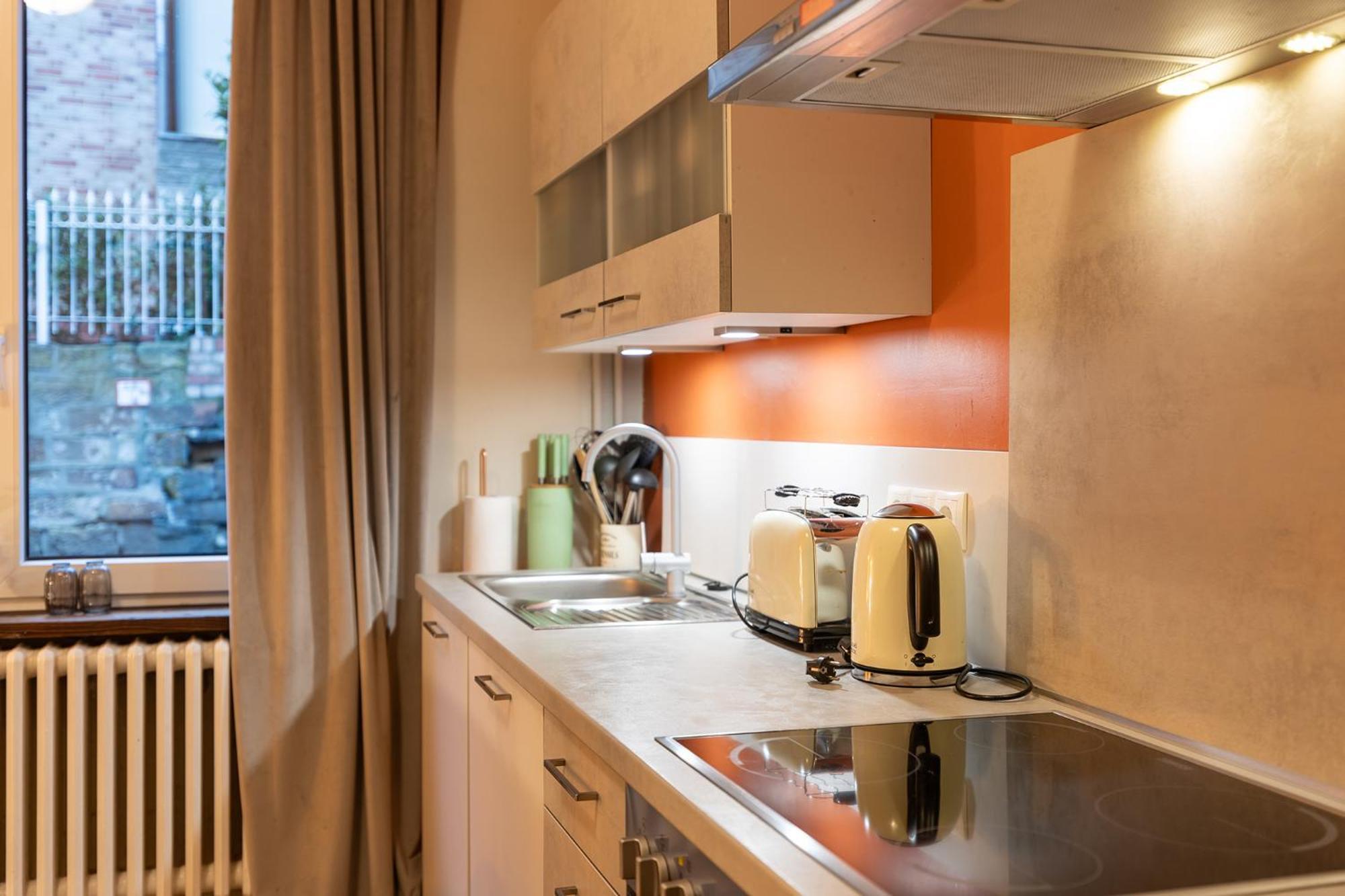 Loewenherz Appartements บัดเบนท์ไฮม์ ภายนอก รูปภาพ